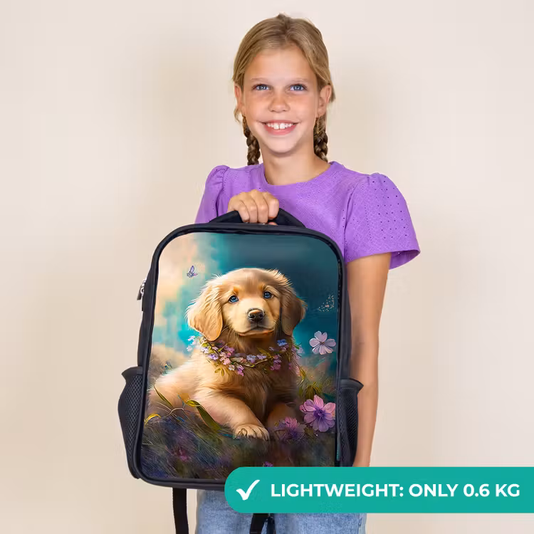 Kids backpack - Black - Sammy Muzzle — 9