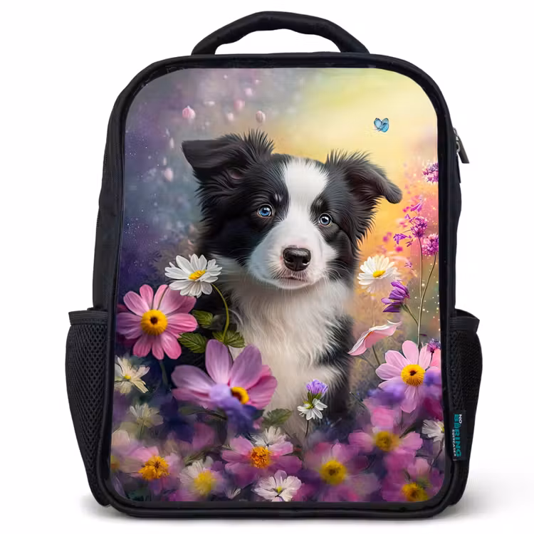 Kids backpack - Black - Wessel Woof — 1