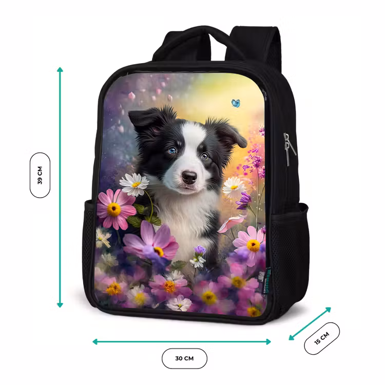 Kids backpack - Black - Wessel Woof — 8
