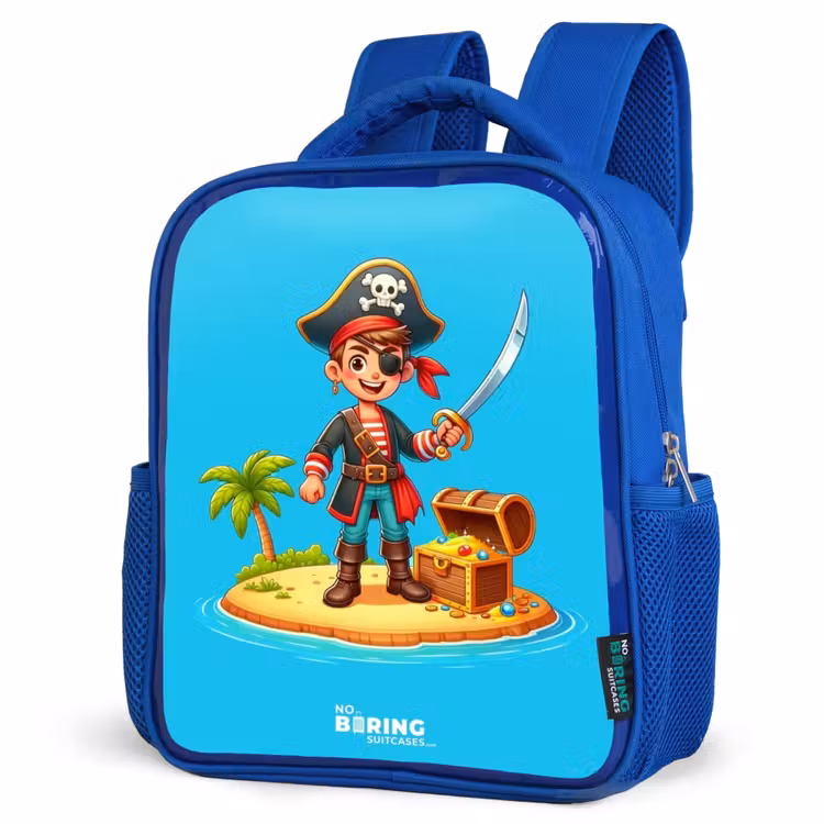 Kids backpack - Blue - Pirate ready to plunder — 7