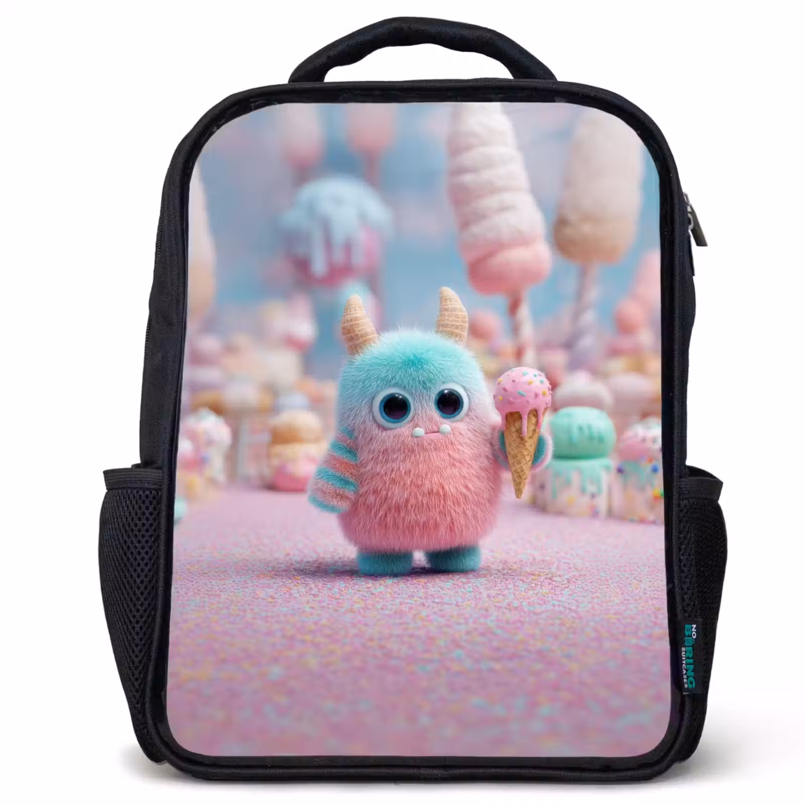 Kids backpack - Black - Monstrously sweet adventure — 1