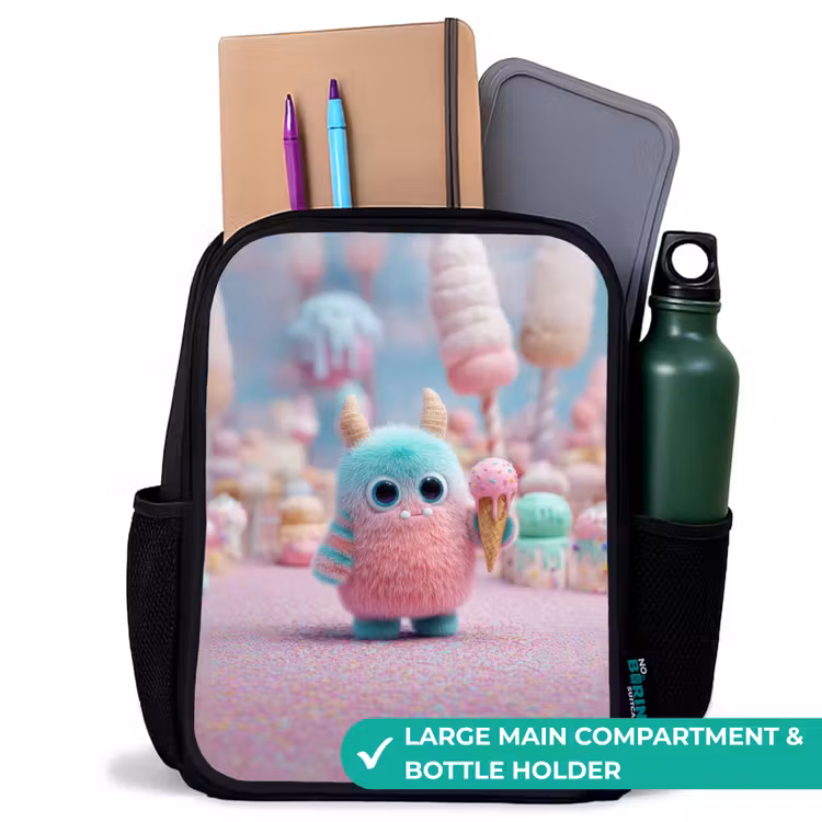 Kids backpack - Black - Monstrously sweet adventure — 10