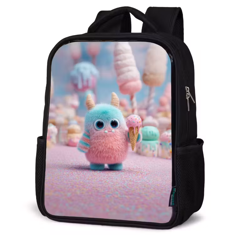 Kids backpack - Black - Monstrously sweet adventure — 6