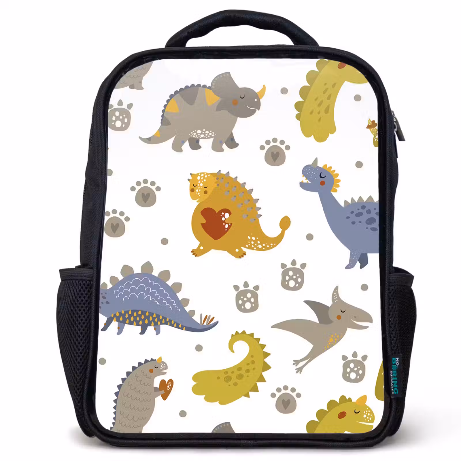 Kids backpack - Black - Dinosaur - Kids - Design - Boys - Girls — 1
