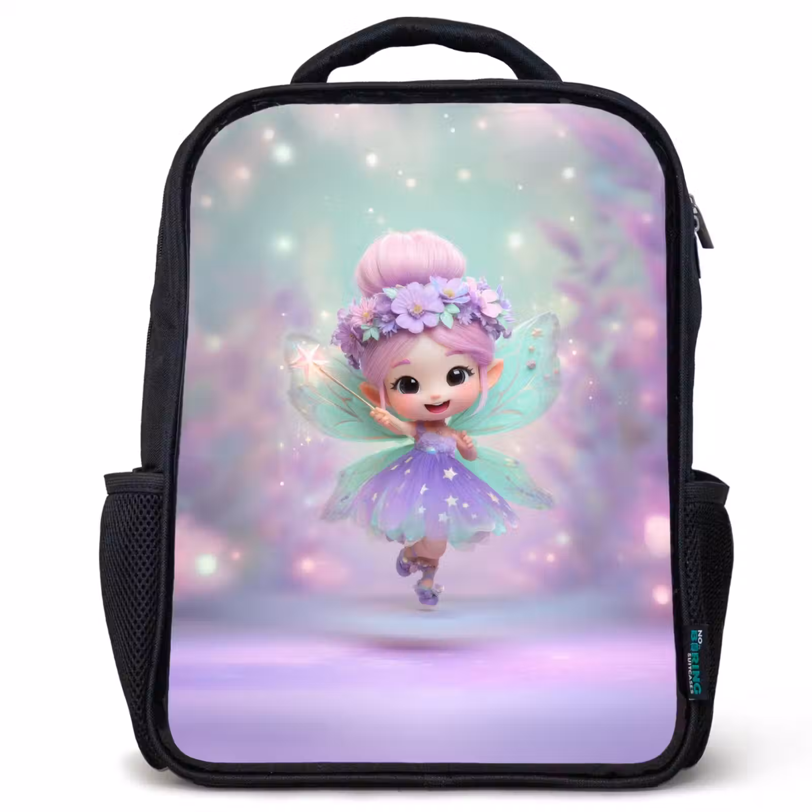 Kids backpack - Black - Sparkling spring dance — 1