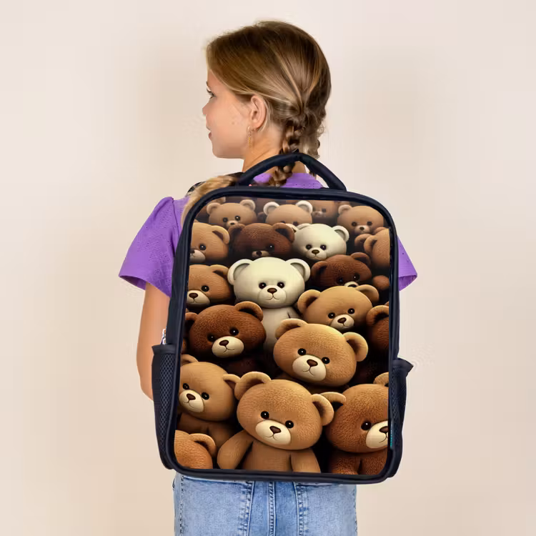Kids backpack - Black - Beregezellig — 4