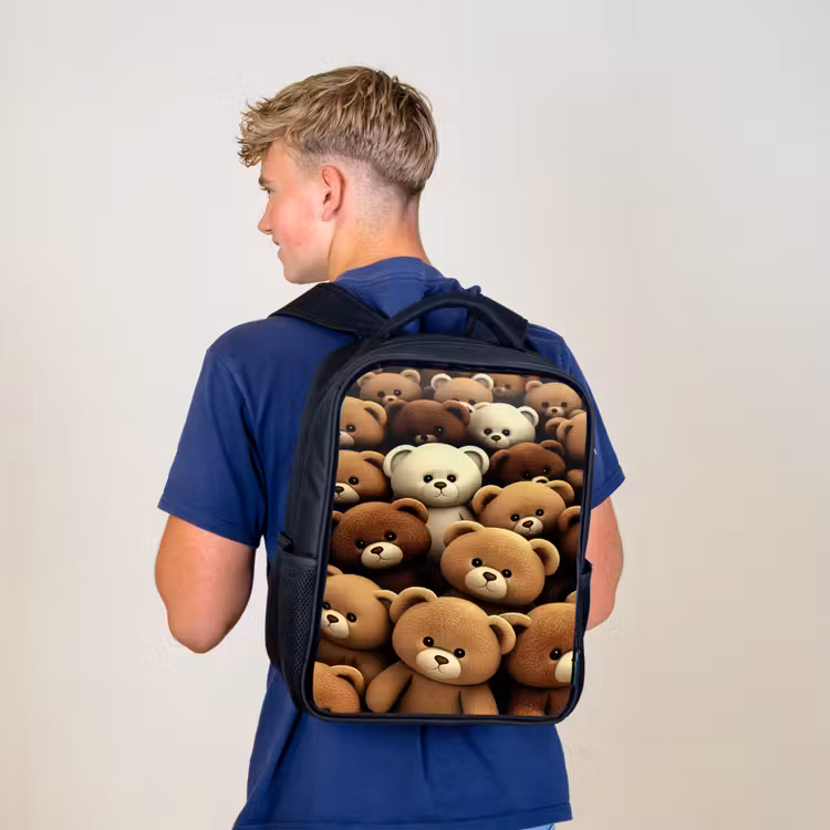 Kids backpack - Black - Beregezellig — 5