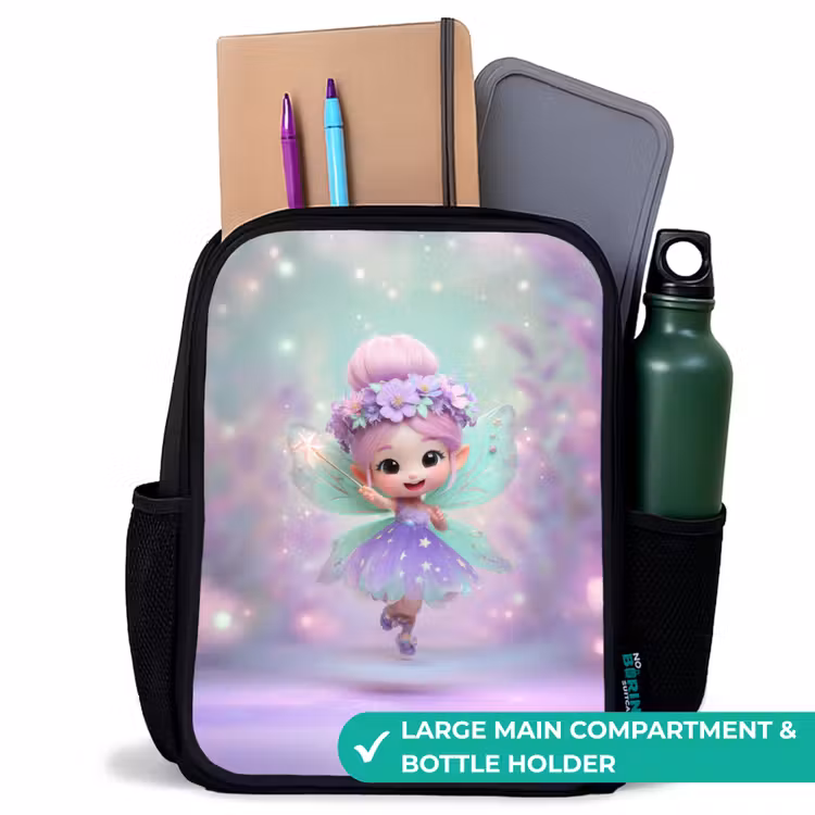 Kids backpack - Black - Sparkling spring dance — 10