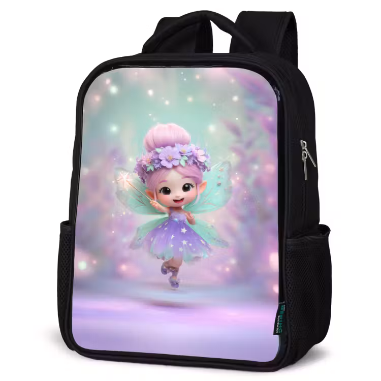 Kids backpack - Black - Sparkling spring dance — 6