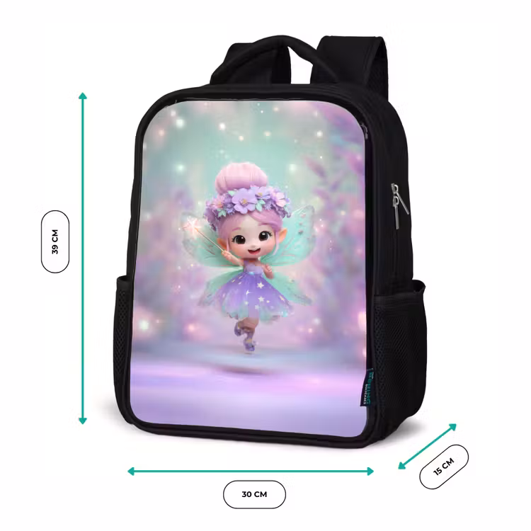 Kids backpack - Black - Sparkling spring dance — 8