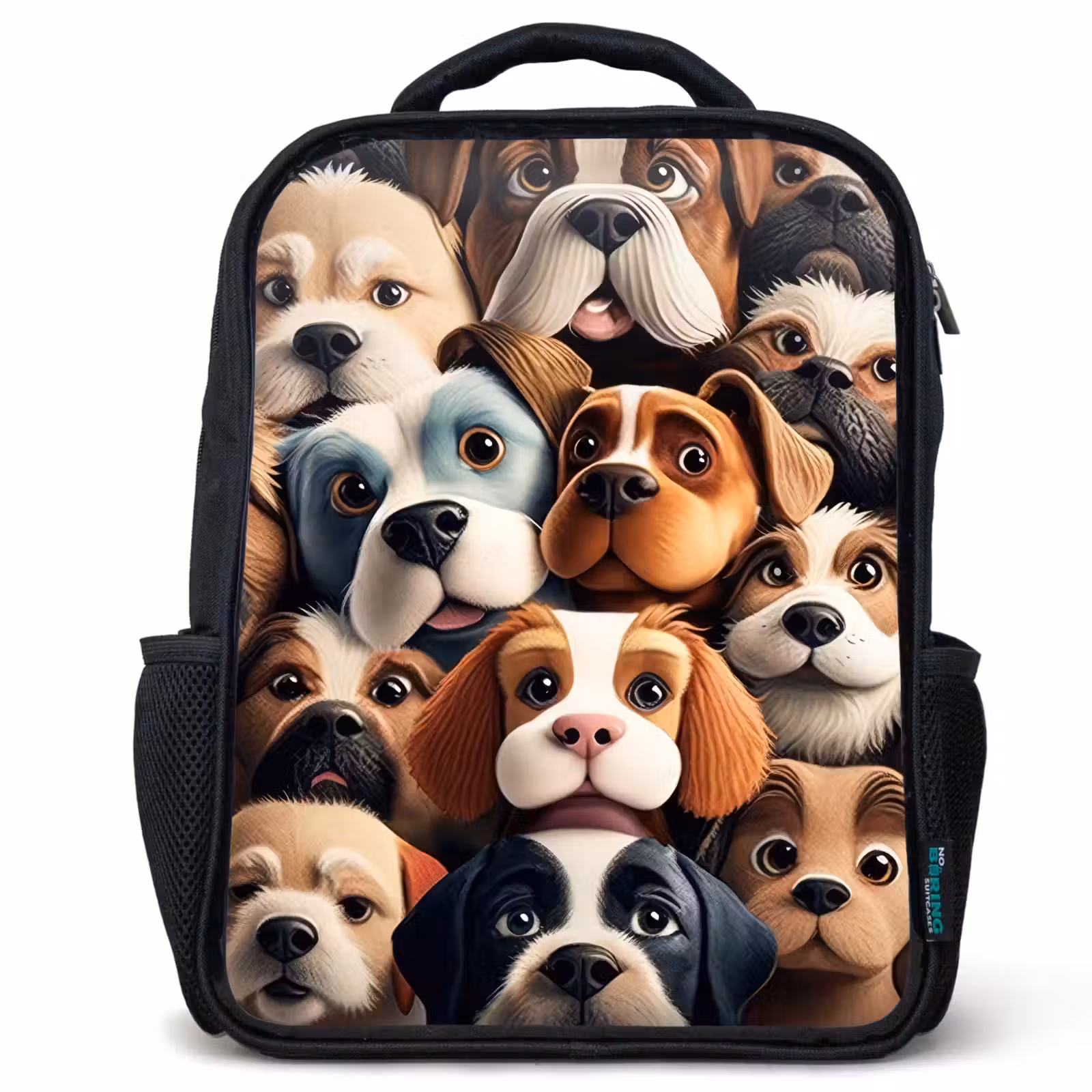 Kids backpack - Black - Barking Gang — 1