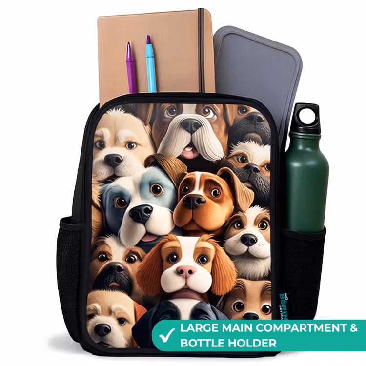 Kids backpack - Black - Barking Gang — 10