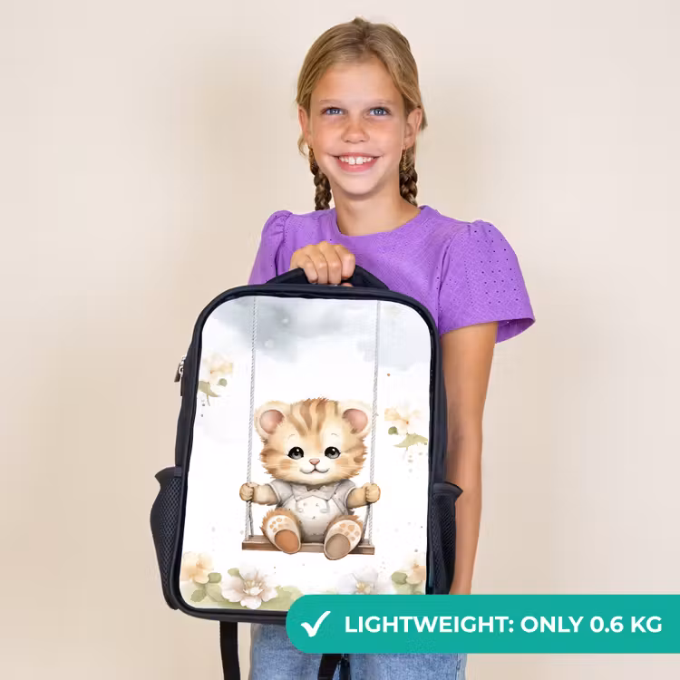 Kids backpack - Black - Bear - Baby - Animal - Children — 9