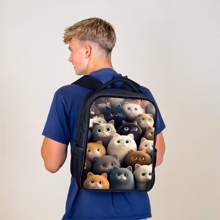 Kids backpack - Black - Catcall — 5