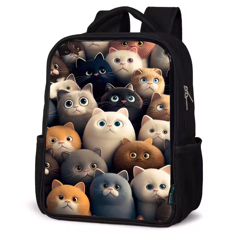 Kids backpack - Black - Catcall — 6