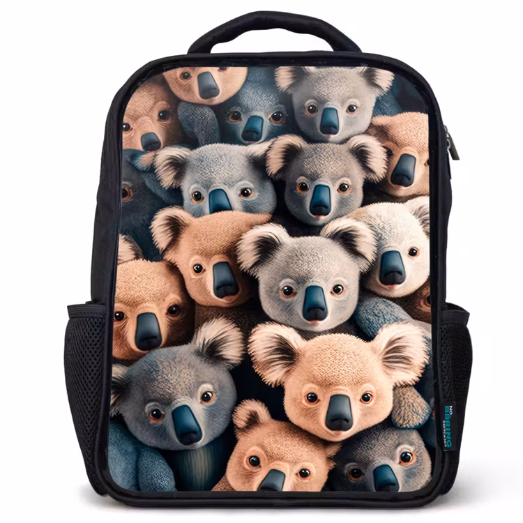 Kids backpack - Black - Koala Caprioles — 1