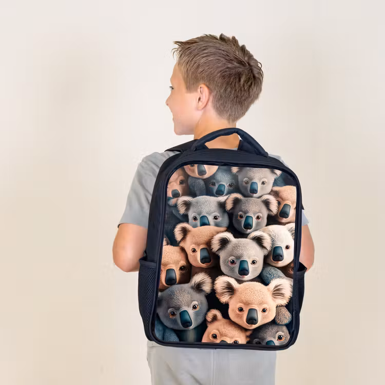 Kids backpack - Black - Koala Caprioles — 2