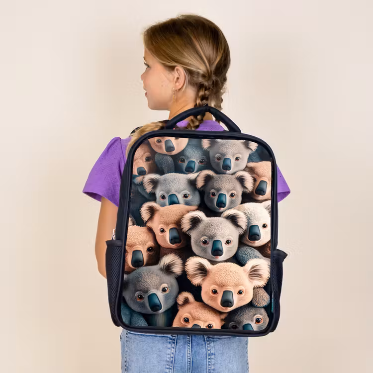 Kids backpack - Black - Koala Caprioles — 4