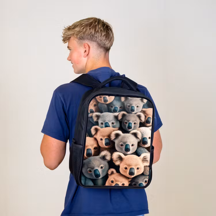 Kids backpack - Black - Koala Caprioles — 5