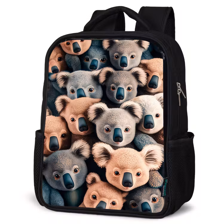 Kids backpack - Black - Koala Caprioles — 6