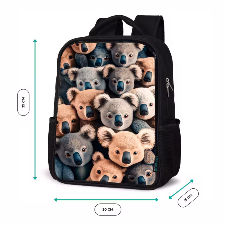 Kids backpack - Black - Koala Caprioles — 8