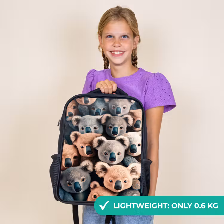 Kids backpack - Black - Koala Caprioles — 9