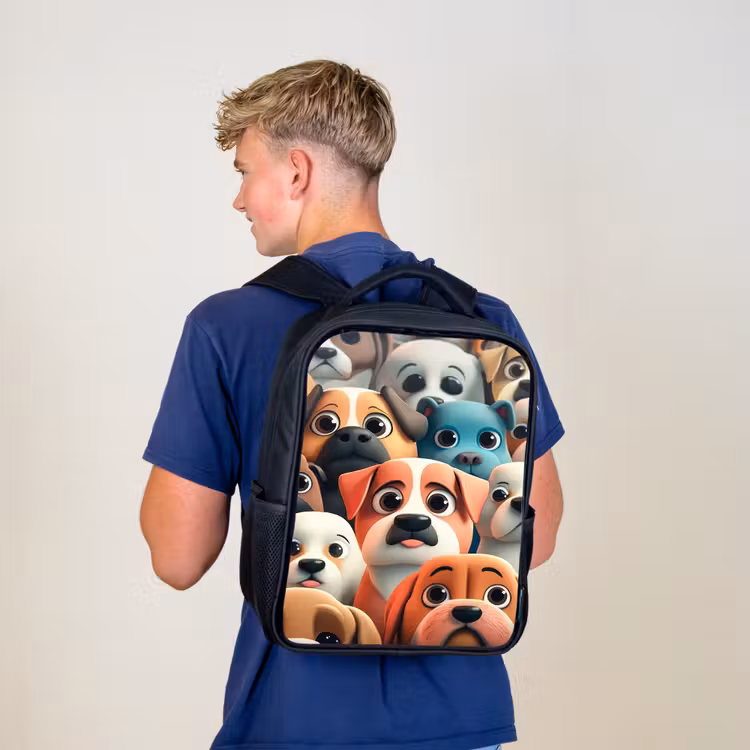 Kids backpack - Black - Rabies — 5
