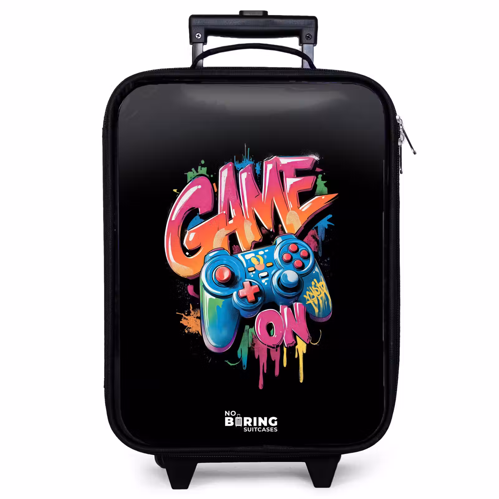 Children's suitcase - Game - Controller - Graffiti - Neon — 1