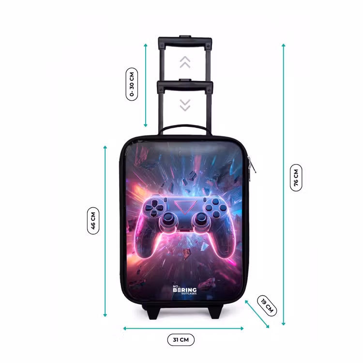 Children's suitcase - Game - Controller - Neon — 3