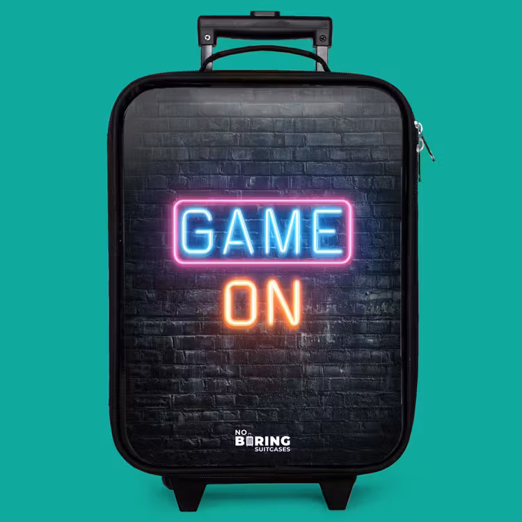 Children's suitcase - Game - Letters - Neon — 4