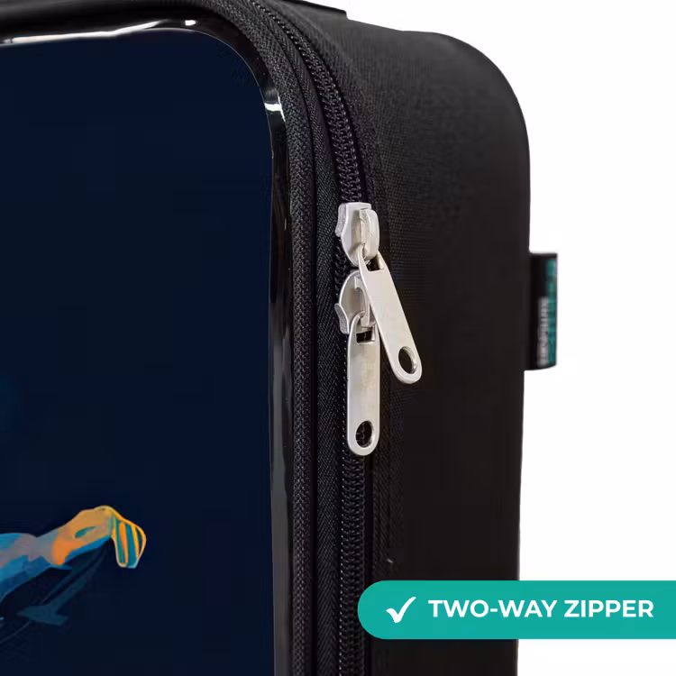 Children's suitcase - Neon - Footballer - Colorful — 6