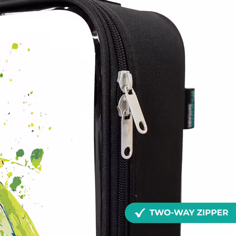 Children's suitcase - Soccer - Paint - Green - Blue — 6