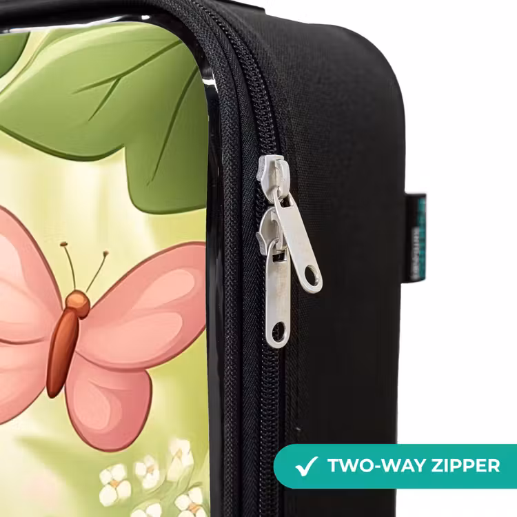 Children's suitcase - Horse - Flowers - Butterflies — 6