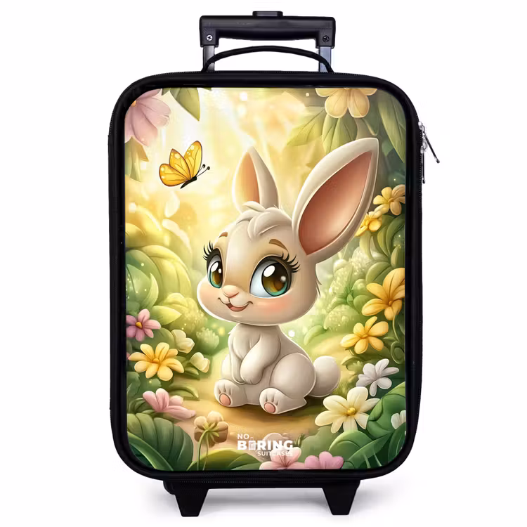 Children's suitcase - Rabbit - Sunlight - Fairytale - Butterfly — 1