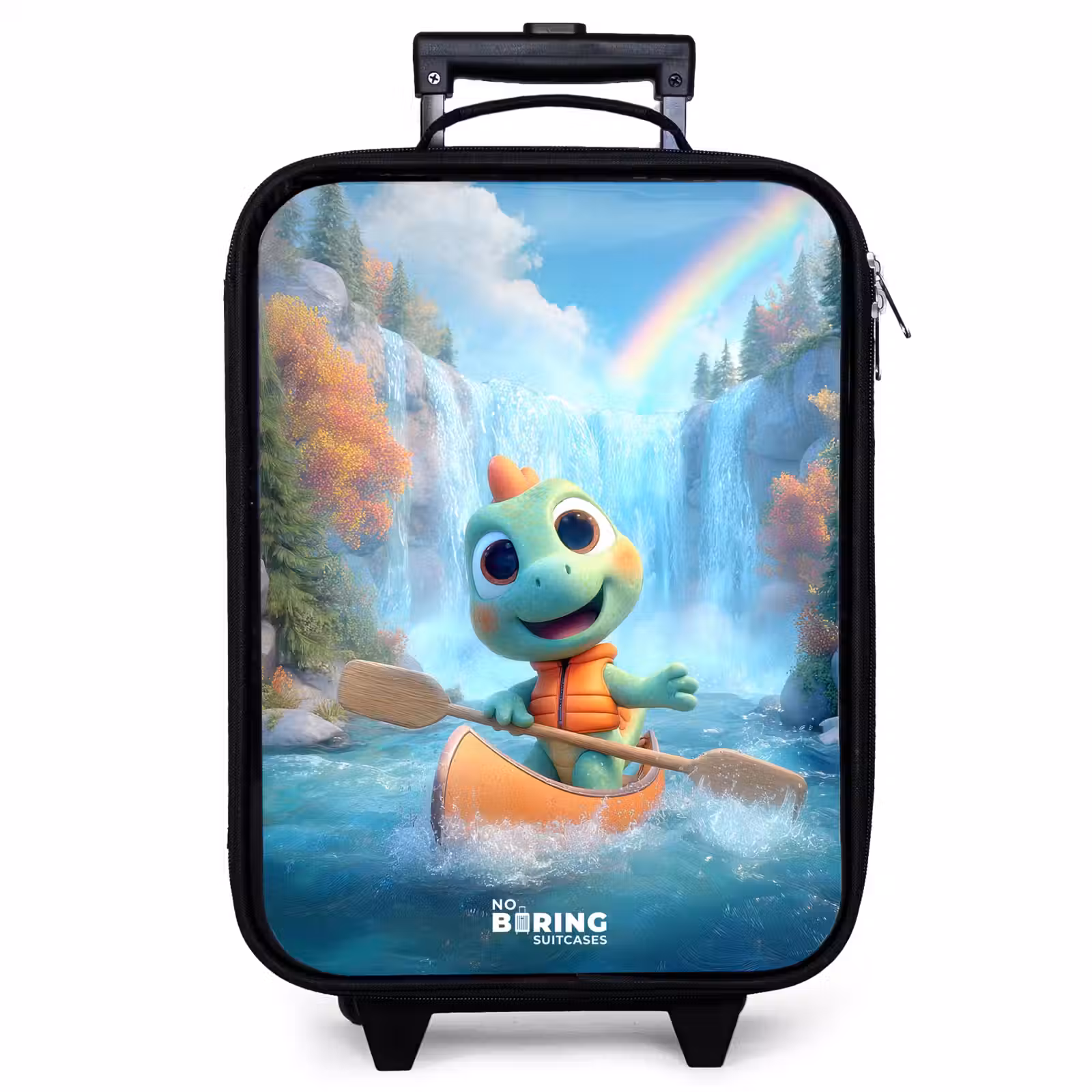 Children's suitcase - Dino - Nature - Waterfall — 1