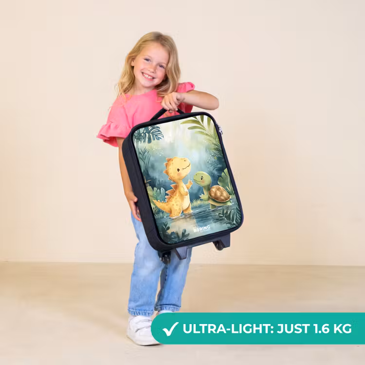 Children's suitcase - Dino - Turtle - Jungle — 5