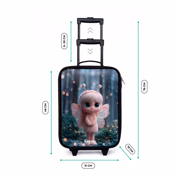 Children's suitcase - Fairy - Forest - Glitters — 3