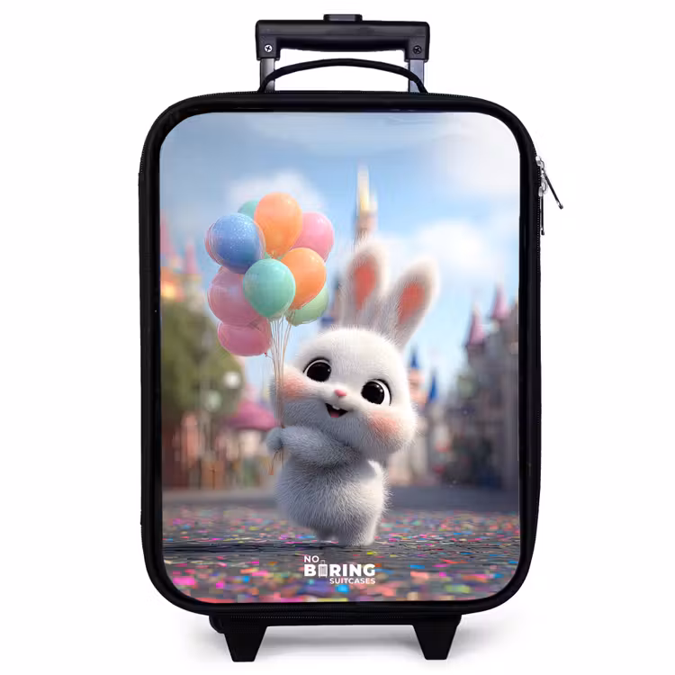 Children's suitcase - Rabbit - Balloons — 1