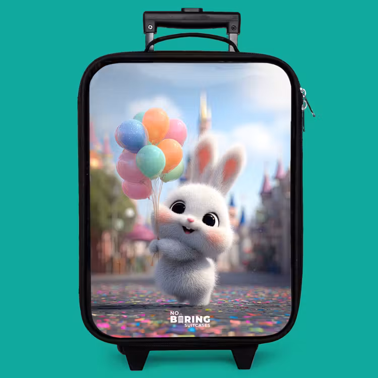 Children's suitcase - Rabbit - Balloons — 4