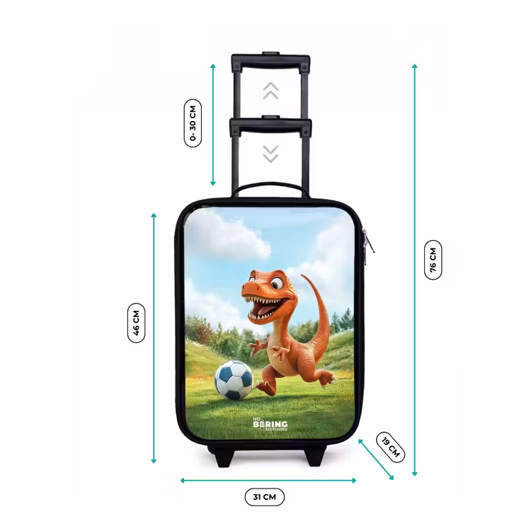 Children's suitcase - Soccer - Dino - Sports — 3