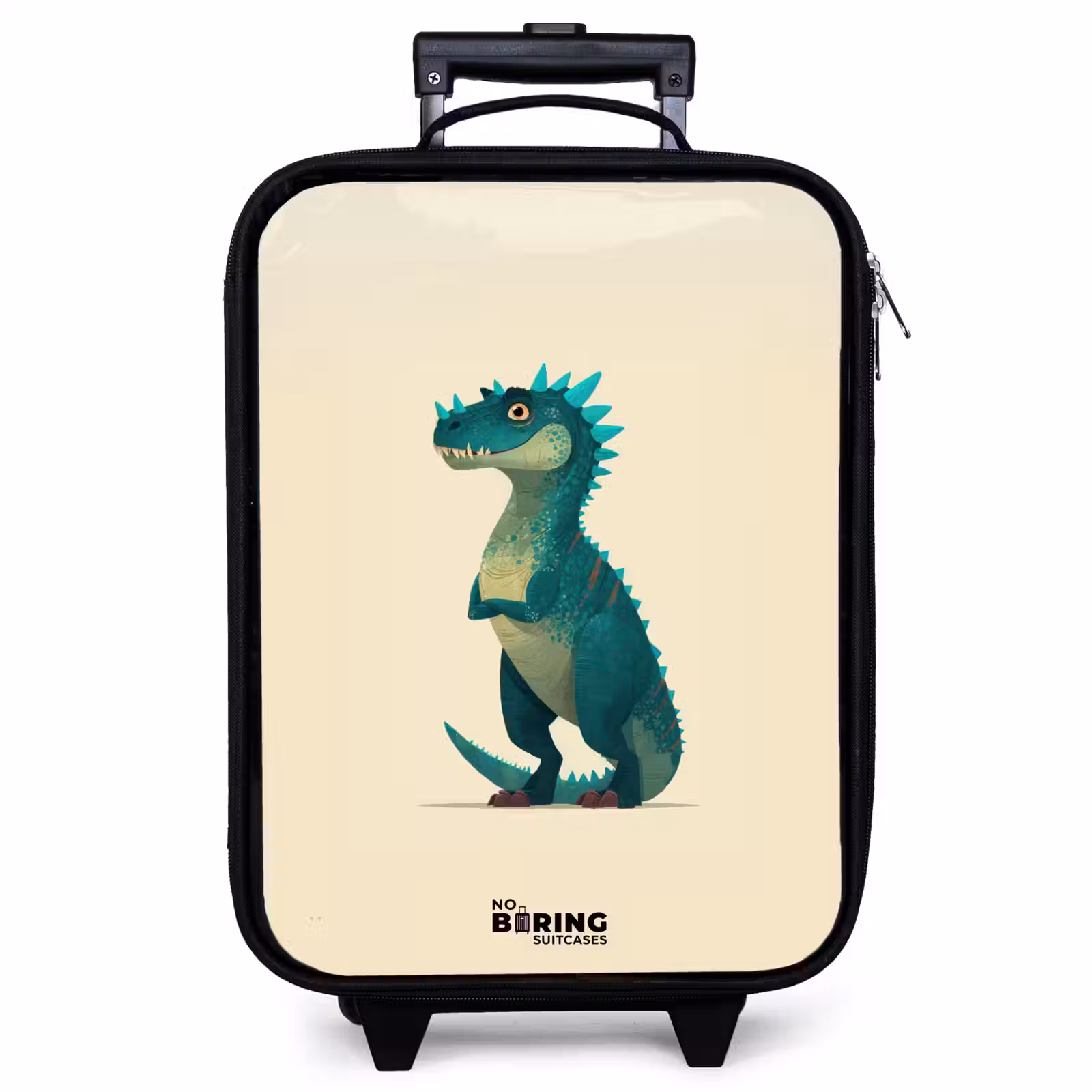 Children's suitcase - Dino - Animal - Blue - Green — 1