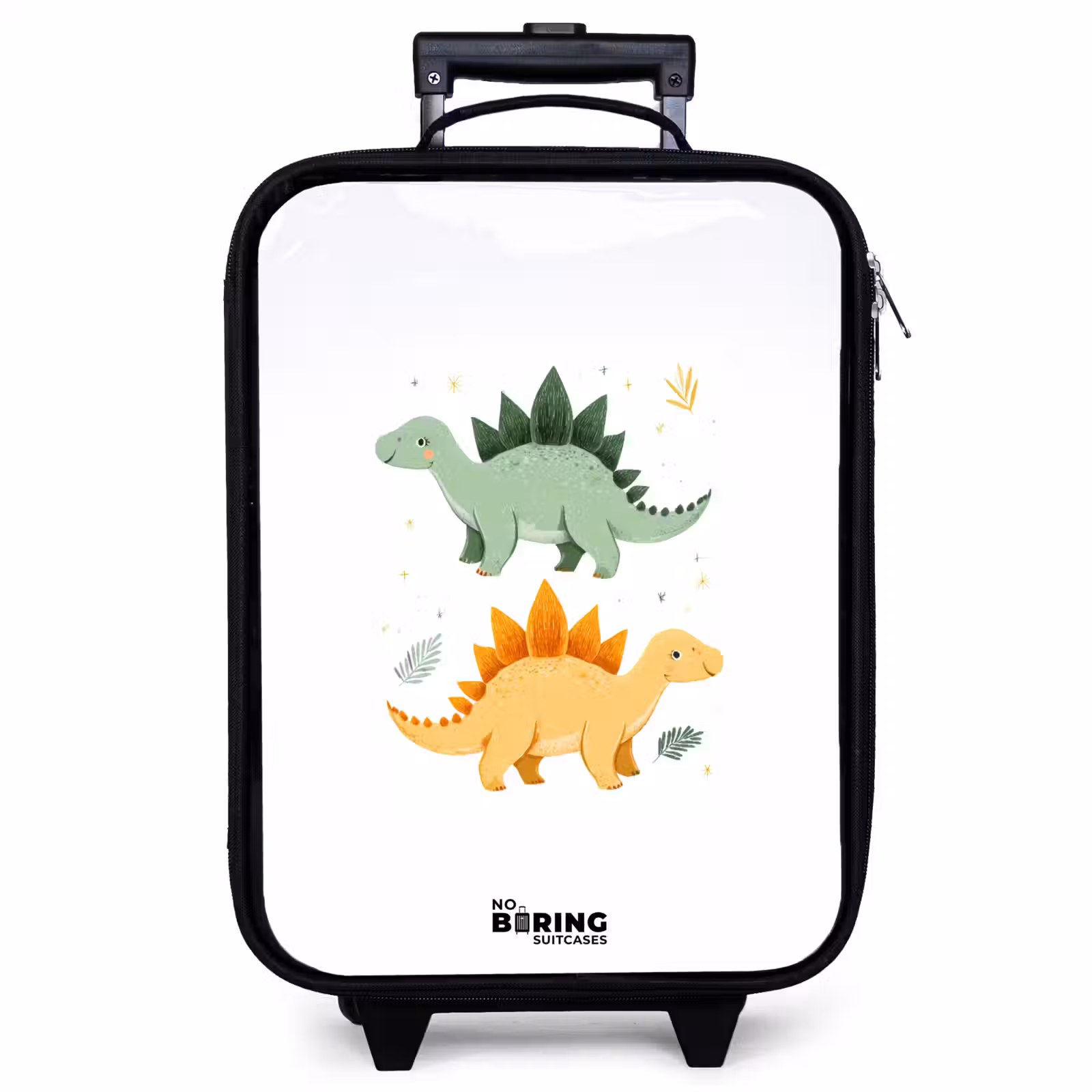 Children's suitcase - Dinos - Animals - Green - Orange — 1