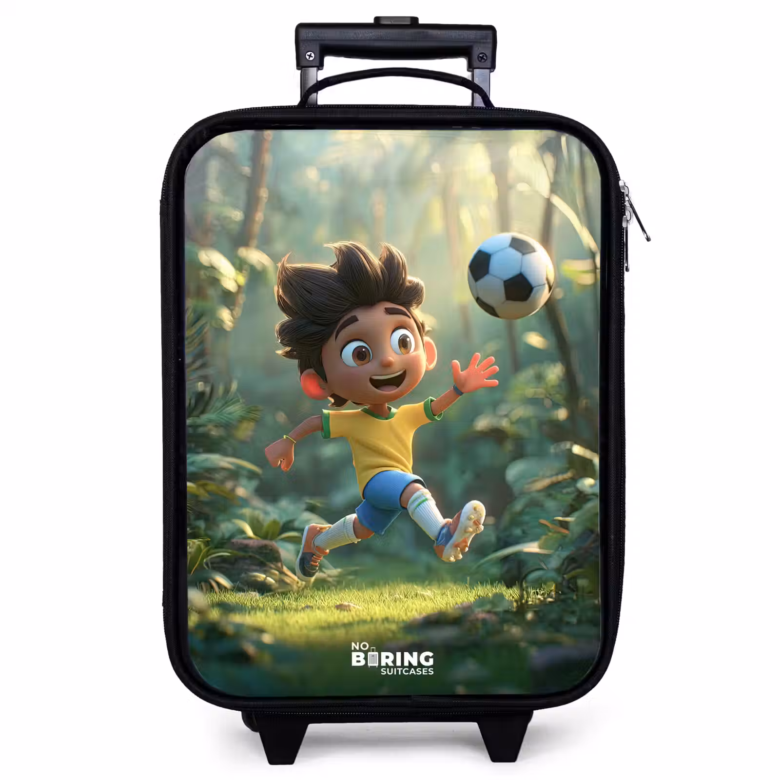 Children's suitcase - Soccer - Boy - Forest — 1