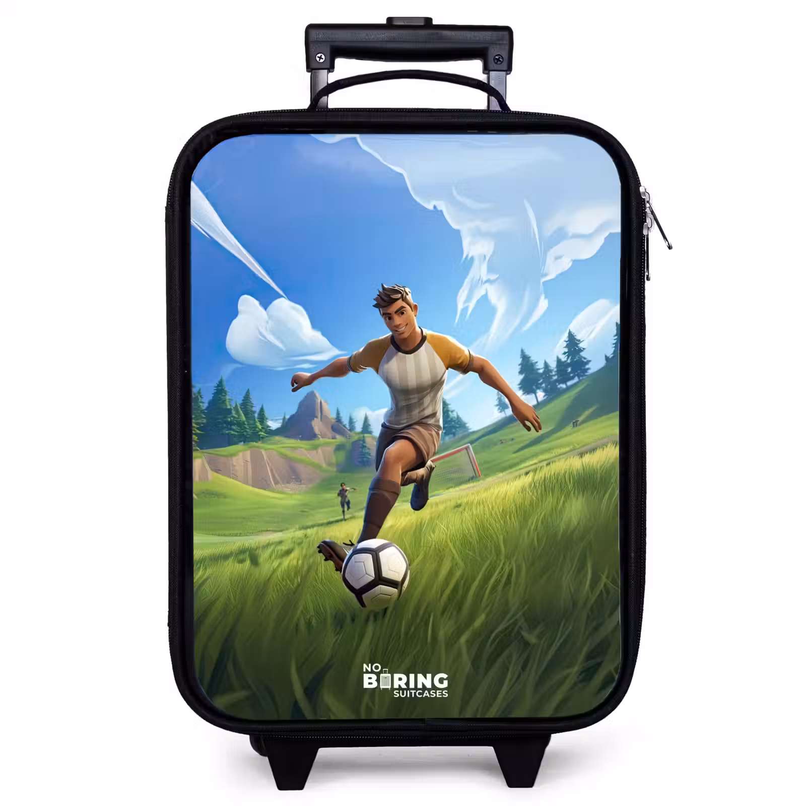 Children's suitcase - Soccer - Boy - Goal - Soccer jersey — 1