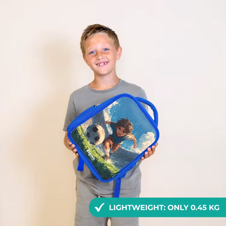 Kids backpack - Blue - Stadium - Football - Boy — 3