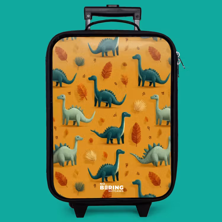 Children's suitcase - Dino - Animals - Pattern — 4