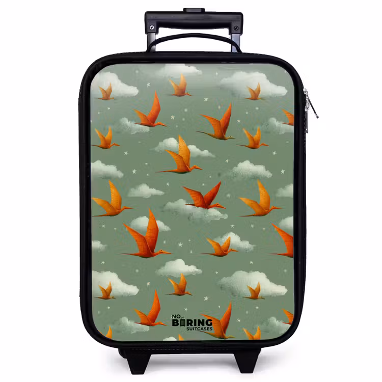 Children's suitcase - Pattern - Dino - Pterosaurs — 1