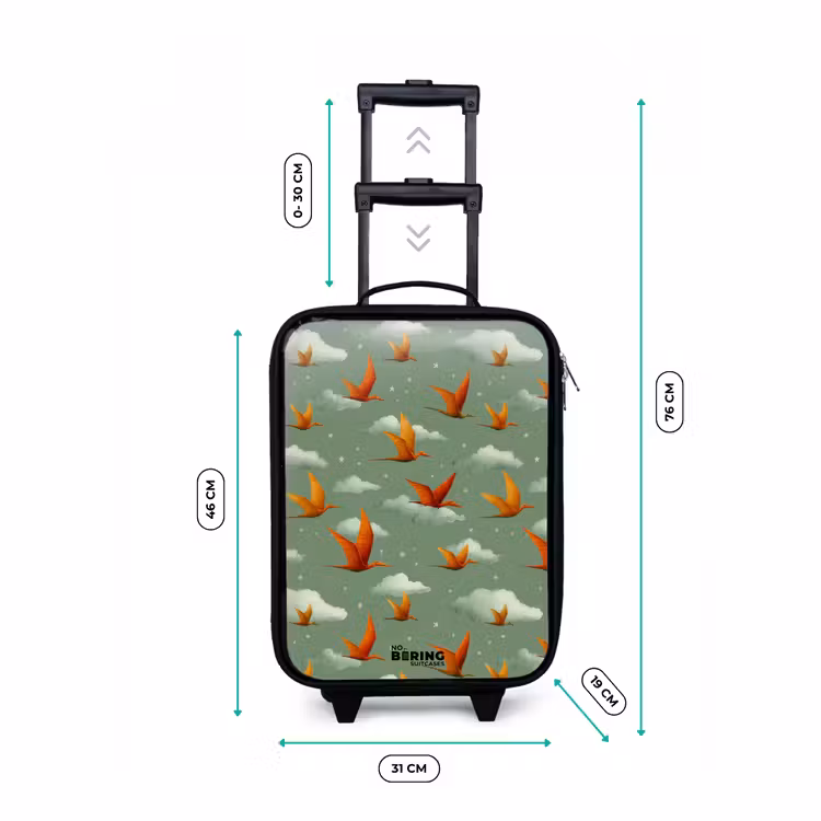 Children's suitcase - Pattern - Dino - Pterosaurs — 3