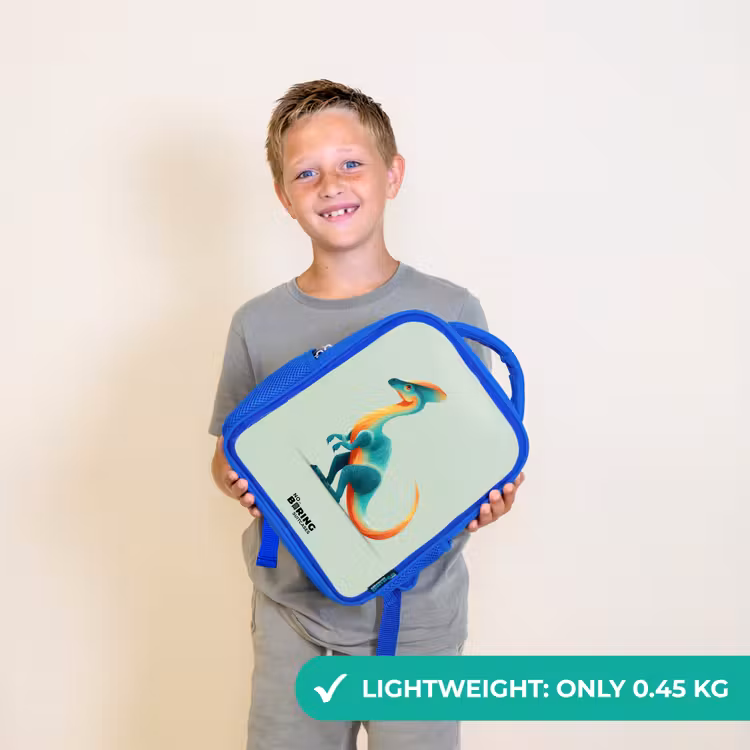 Kids backpack - Blue - Dino - Blue - Animal — 3