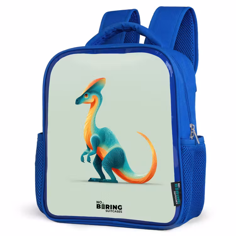 Kids backpack - Blue - Dino - Blue - Animal — 7